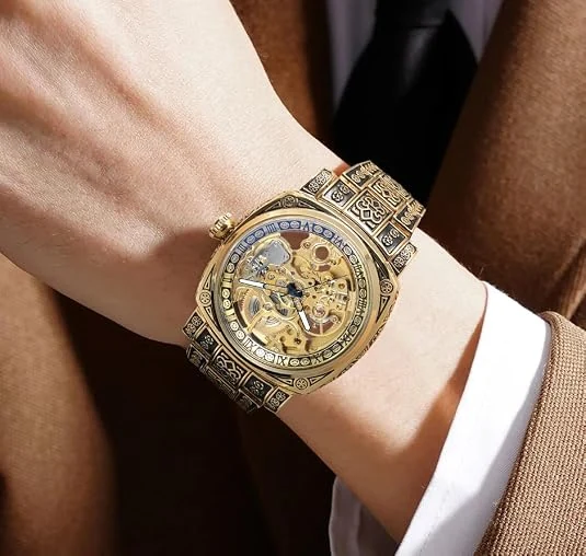 Large-Dial Automatic Mechanical Watch